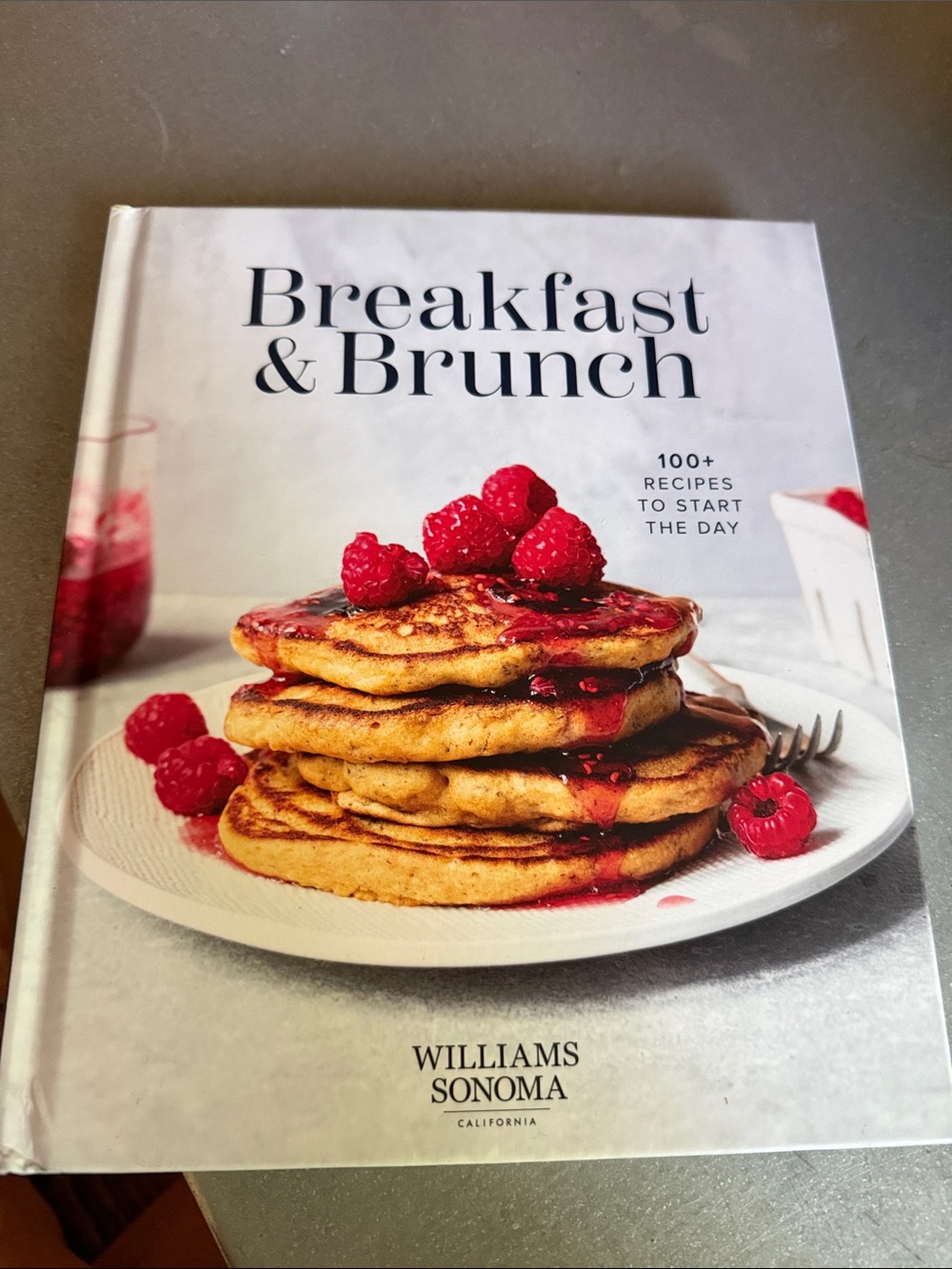 New Williams Sonoma Breakfast & Brunch Cookbook - White with Red Accents